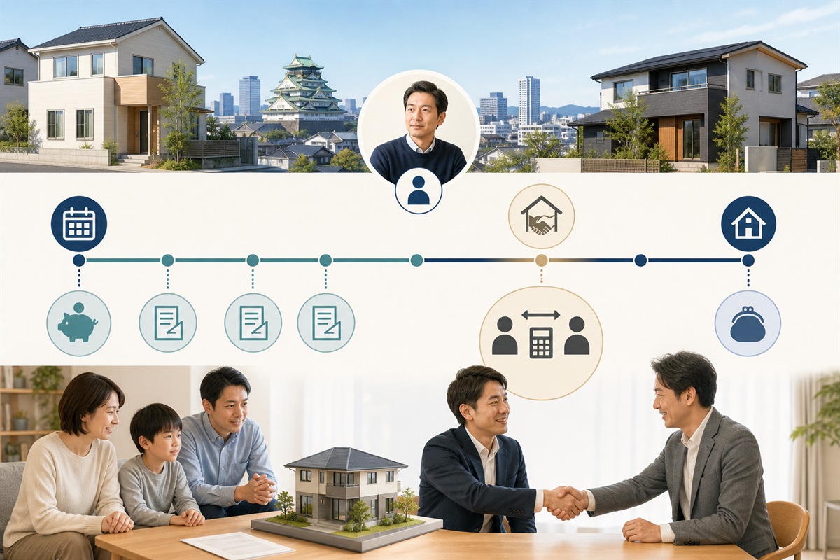 固定資産税の納付と売却時精算を示す挿絵