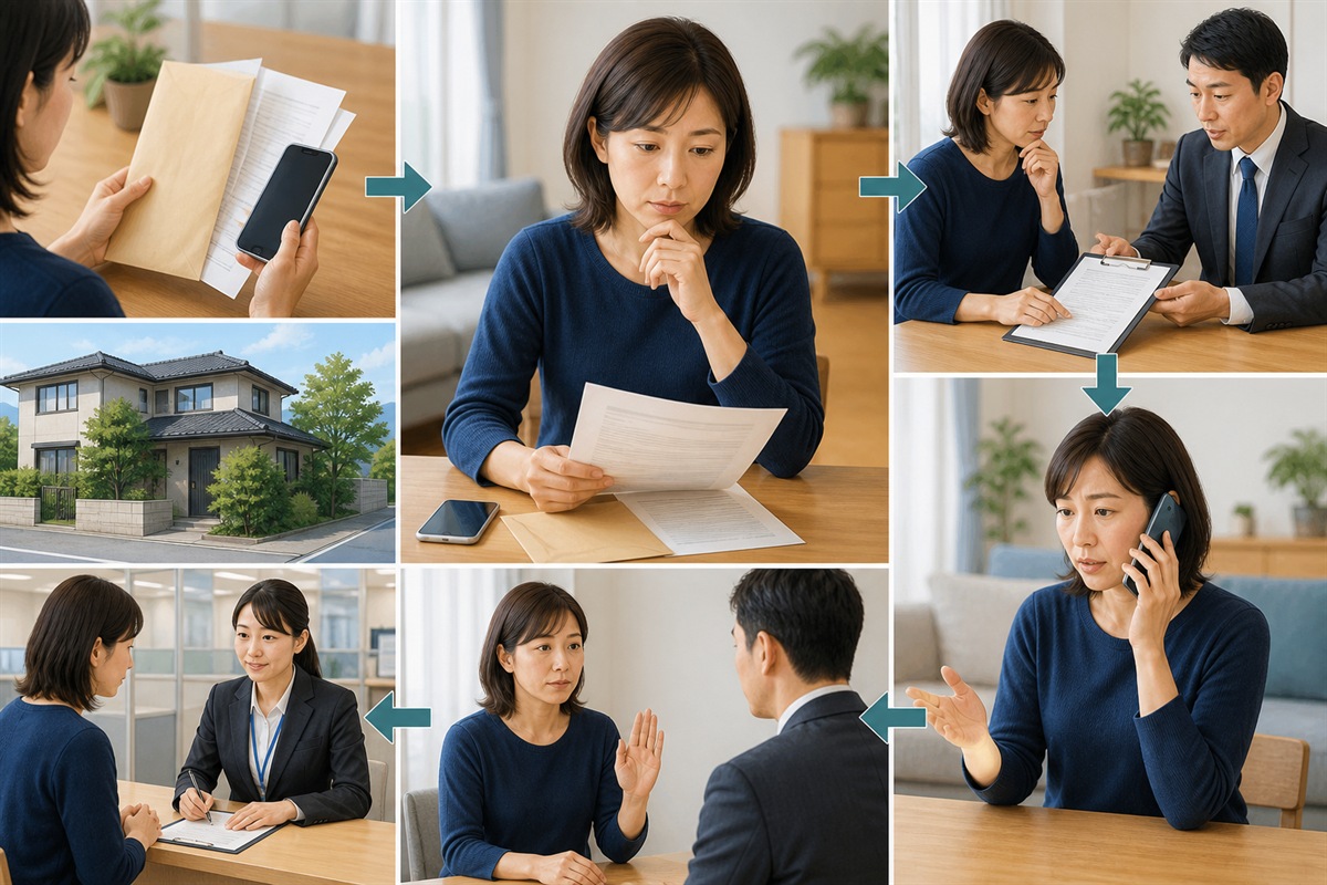 不動産DMへの対処工程
