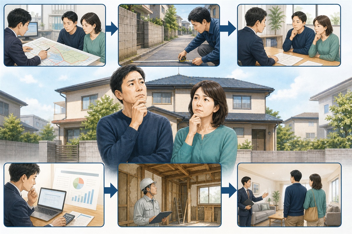 再建築できるかを調査する手順