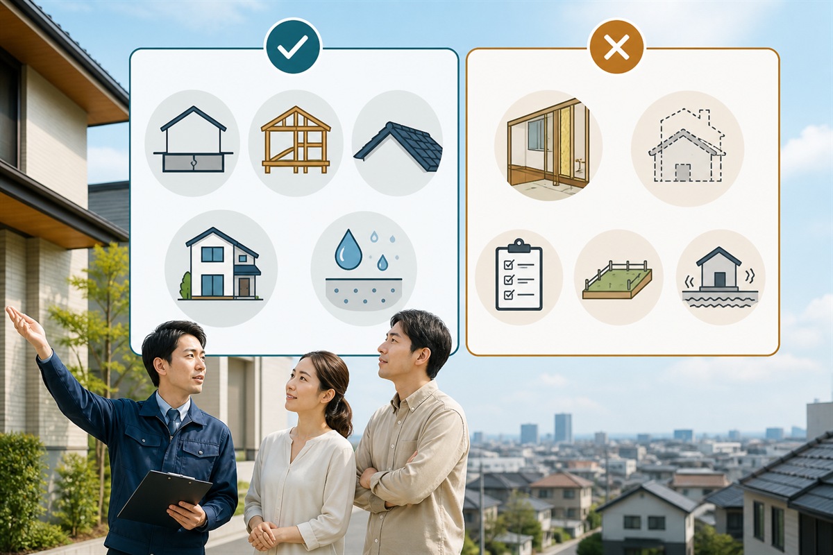 インスペクションの調査範囲を示す挿絵