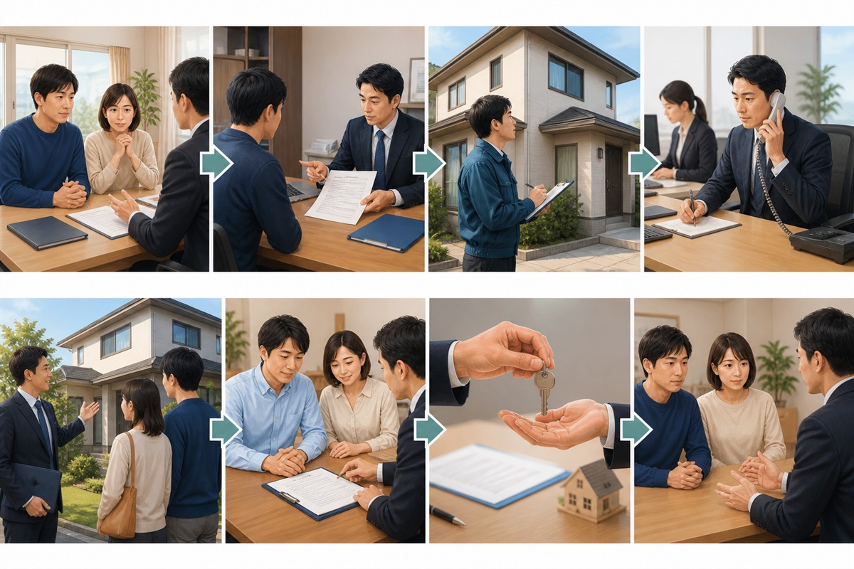 任意売却の手続と売却工程