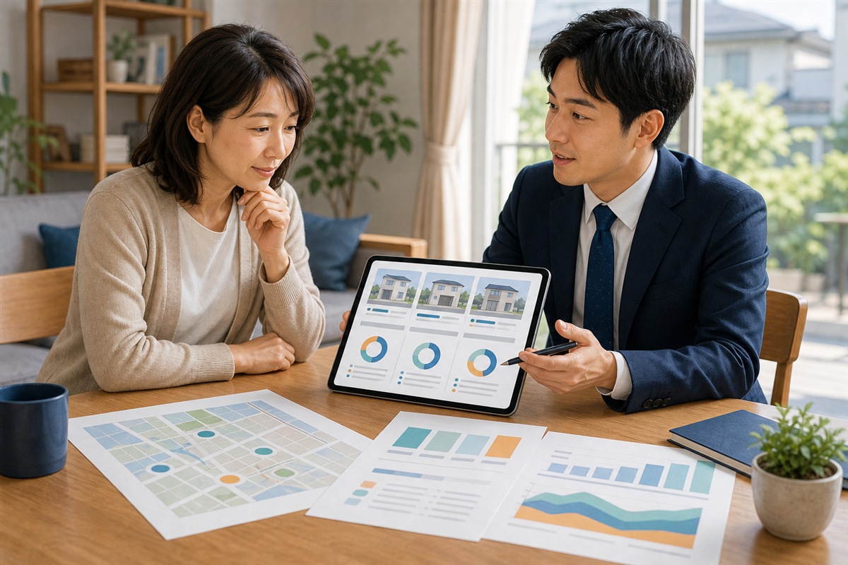 査定額と売れる価格の違いを説明する挿絵