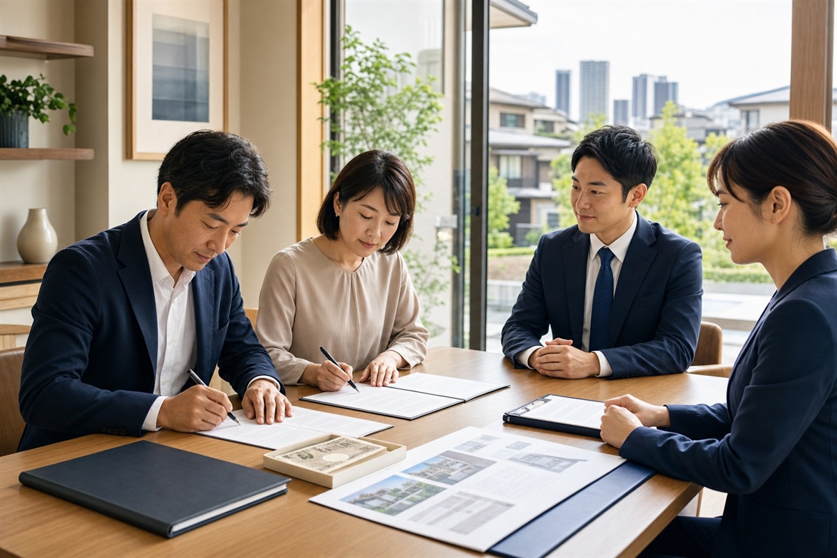 売却STEP7 売買契約を締結するの相談・確認場面