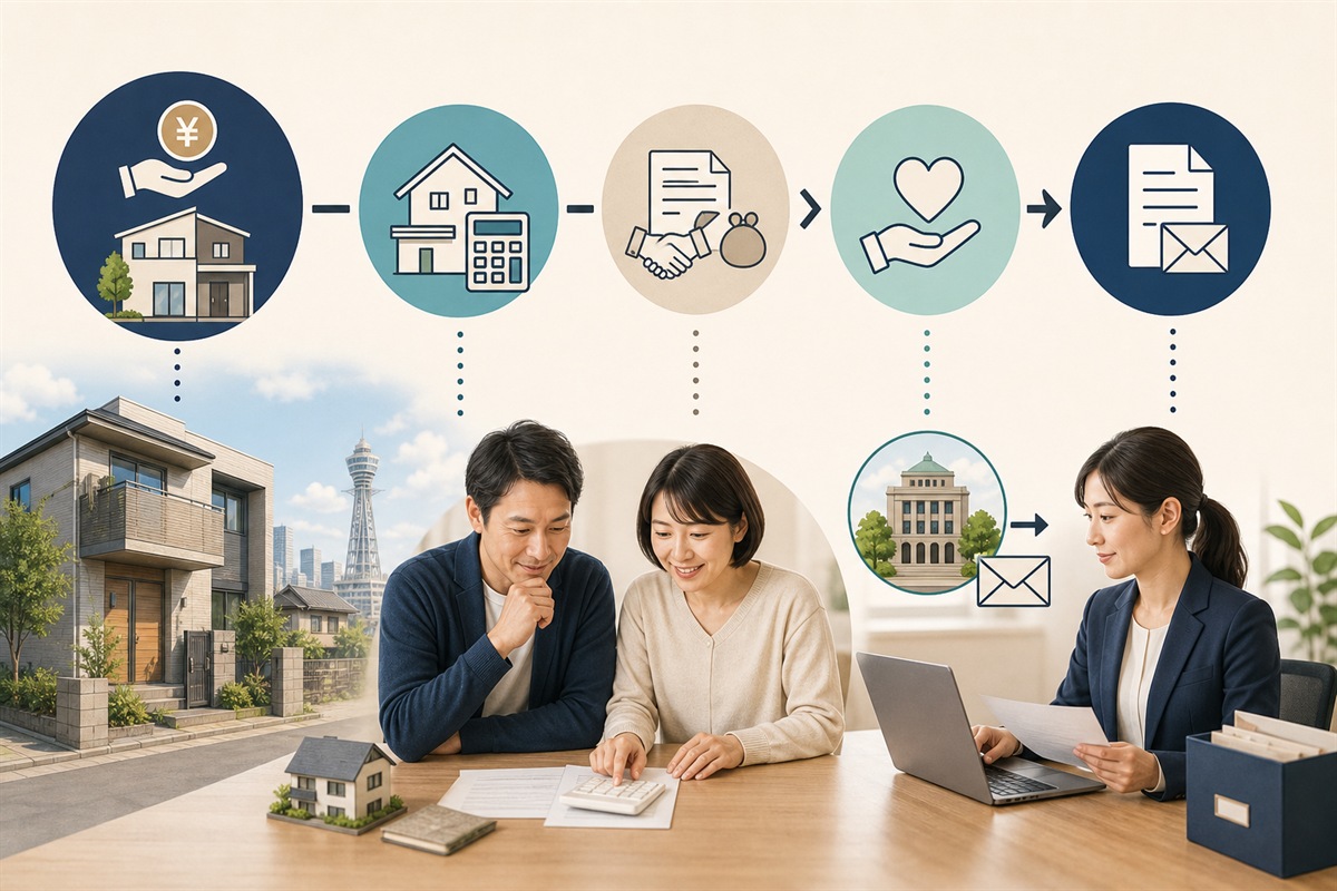 売却STEP10 売却後の税金と確定申告を確認するのポイント図